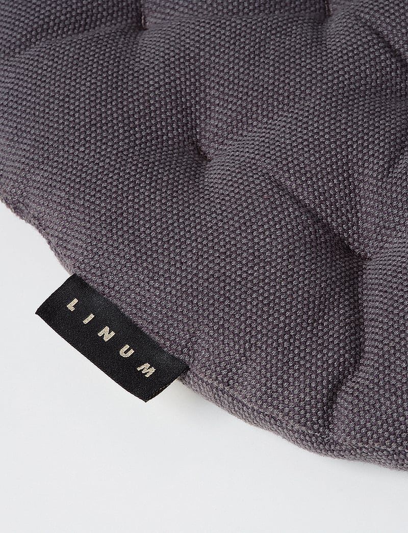 LINUM - PEPPER Seat cushion - tooli padi - granite grey - 0