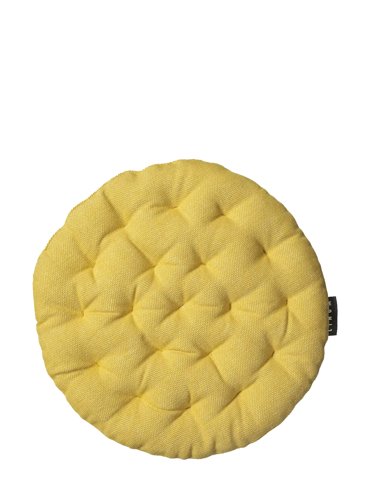 LINUM PEPPER Seat cushion - Linum - MUSTARD YELLOW / yellow
