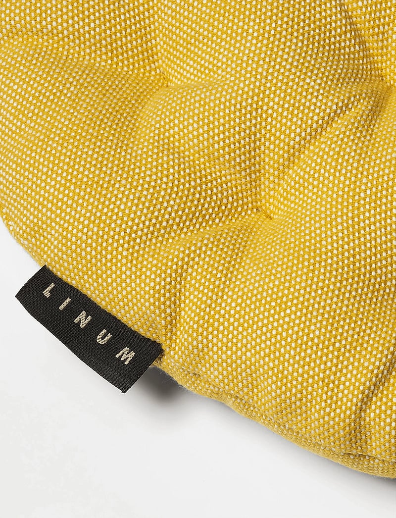 LINUM - PEPPER SEAT CUSHION - stolsdynor - mustard yellow - 1