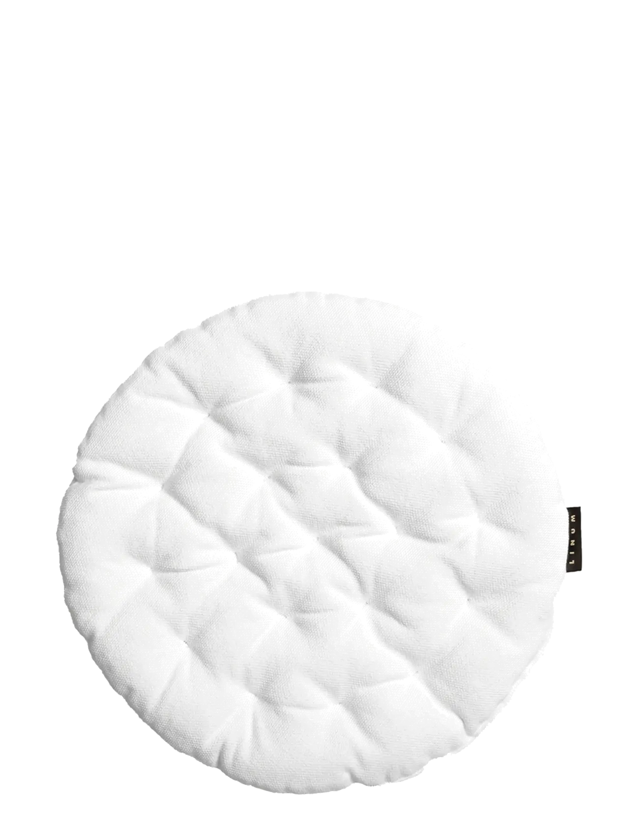 LINUM PEPPER Seat cushion - Linum - WHITE / white