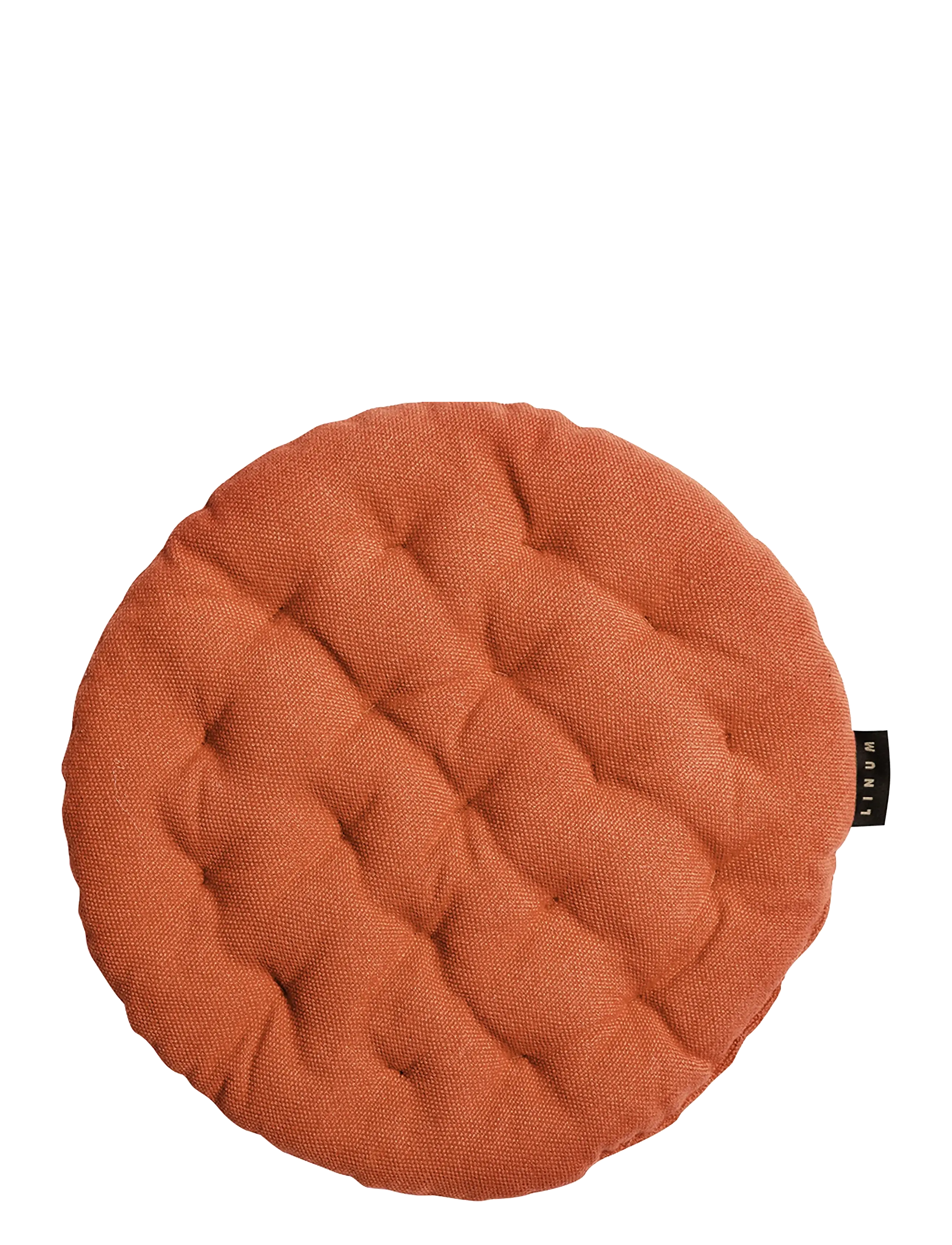 LINUM PEPPER SEAT CUSHION - Linum - RUSTY ORANGE / red
