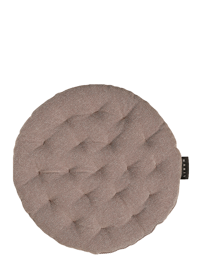 LINUM - PEPPER SEAT CUSHION - stuhlkissen - dark mole brown - 1