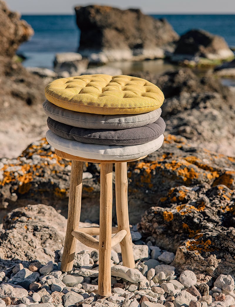 LINUM - PEPPER SEAT CUSHION - stuhlkissen - dark mole brown - 2