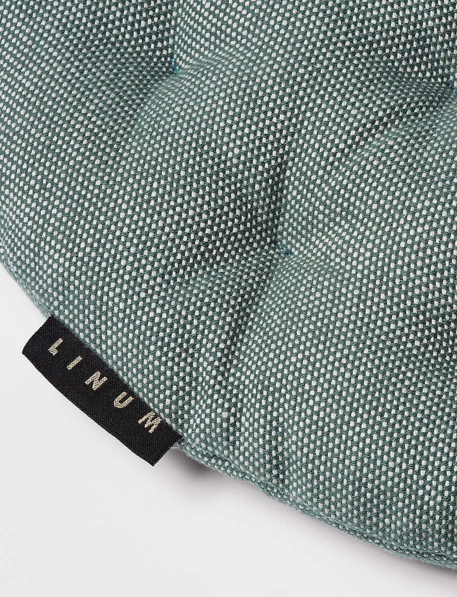 LINUM - PEPPER SEAT CUSHION - tooli padi - dark grey turquoise - 0