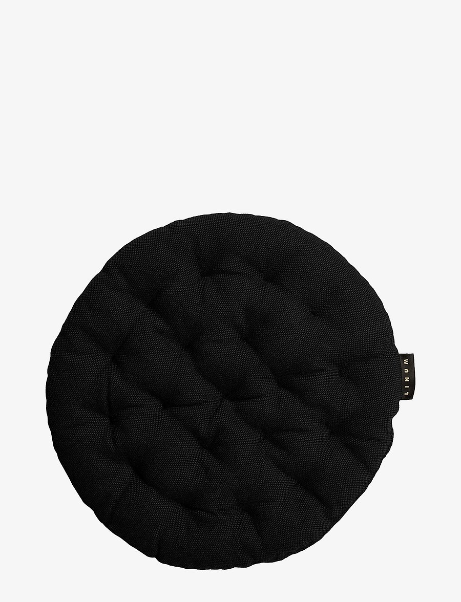 LINUM - PEPPER SEAT CUSHION - stuhlkissen - true black - 0