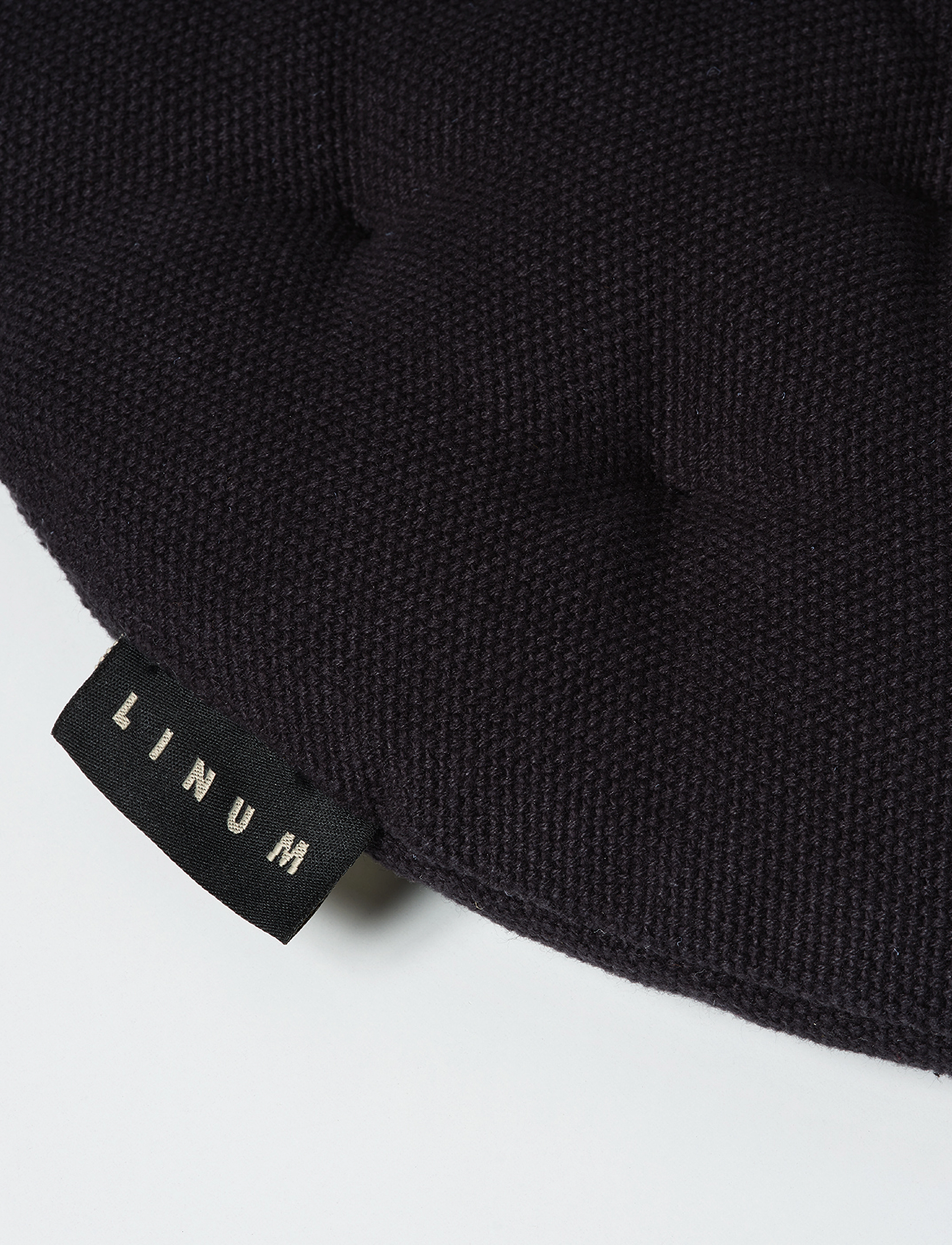 LINUM - PEPPER SEAT CUSHION - die niedrigsten preise - true black - 1