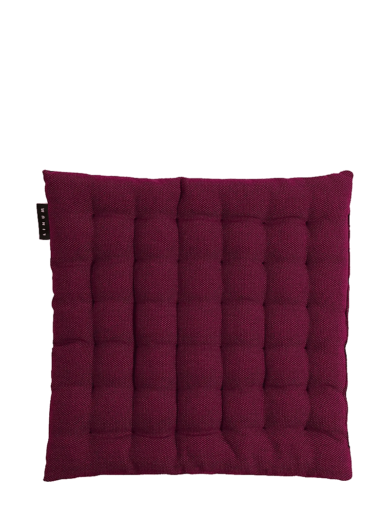 LINUM - PEPPER Seat cushion - stuhlkissen - burgundy red - 1