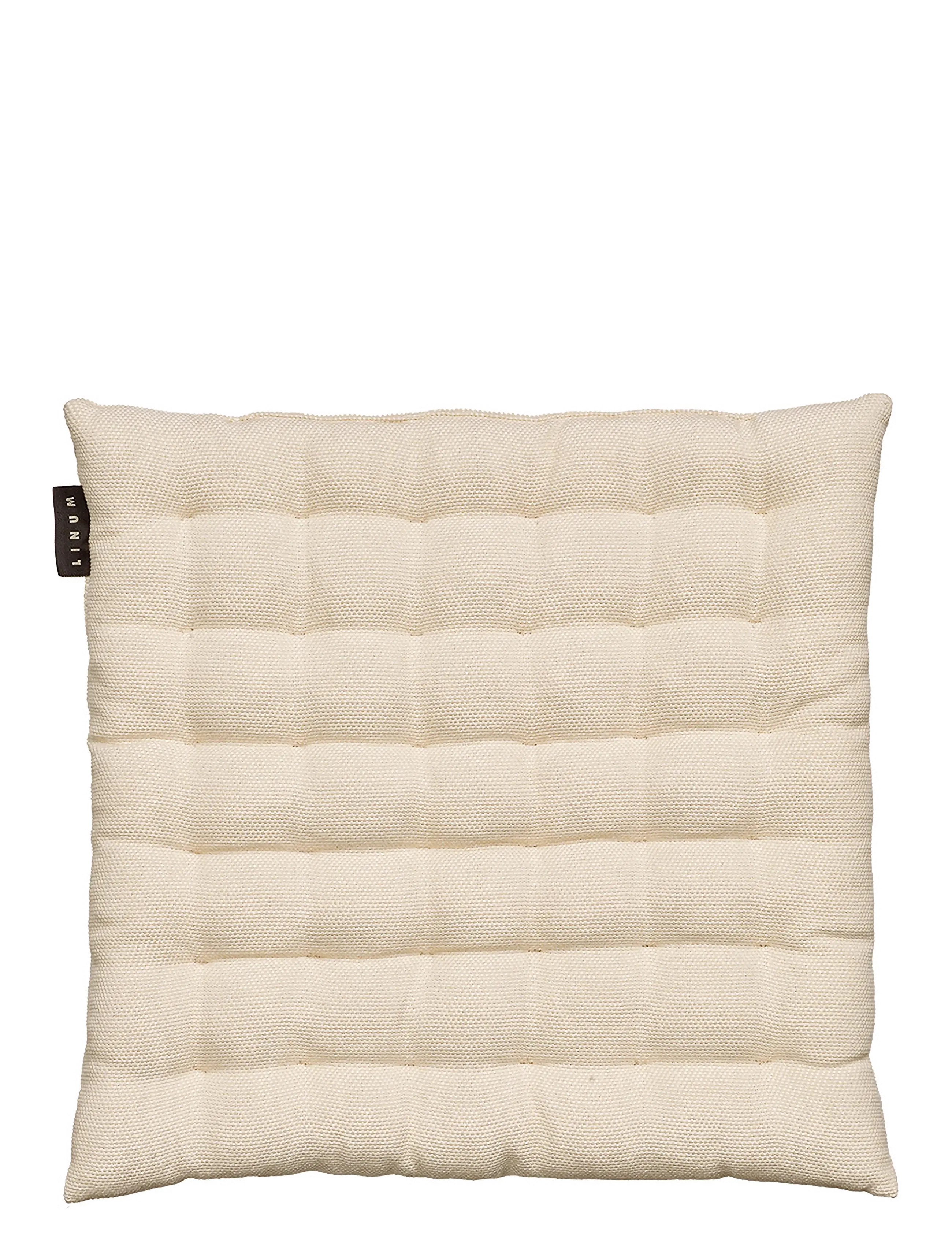 LINUM Pepper Seat Cushion Cream - 40X40X3CM - Unisex
