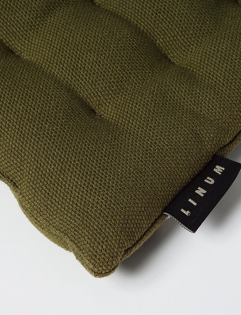 LINUM - PEPPER SEAT CUSHION - shop by price - dark olive green - 1