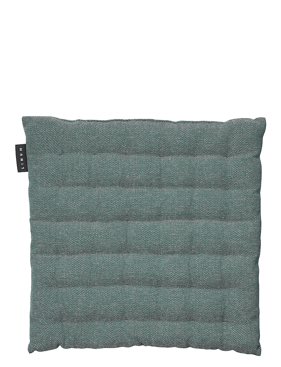 LINUM - PEPPER SEAT CUSHION - dark grey turquoise - 1