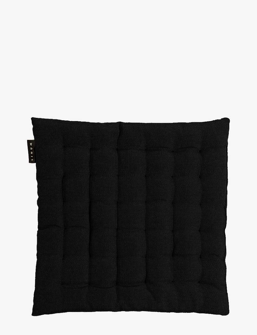 LINUM - PEPPER SEAT CUSHION - stuhlkissen - true black - 0