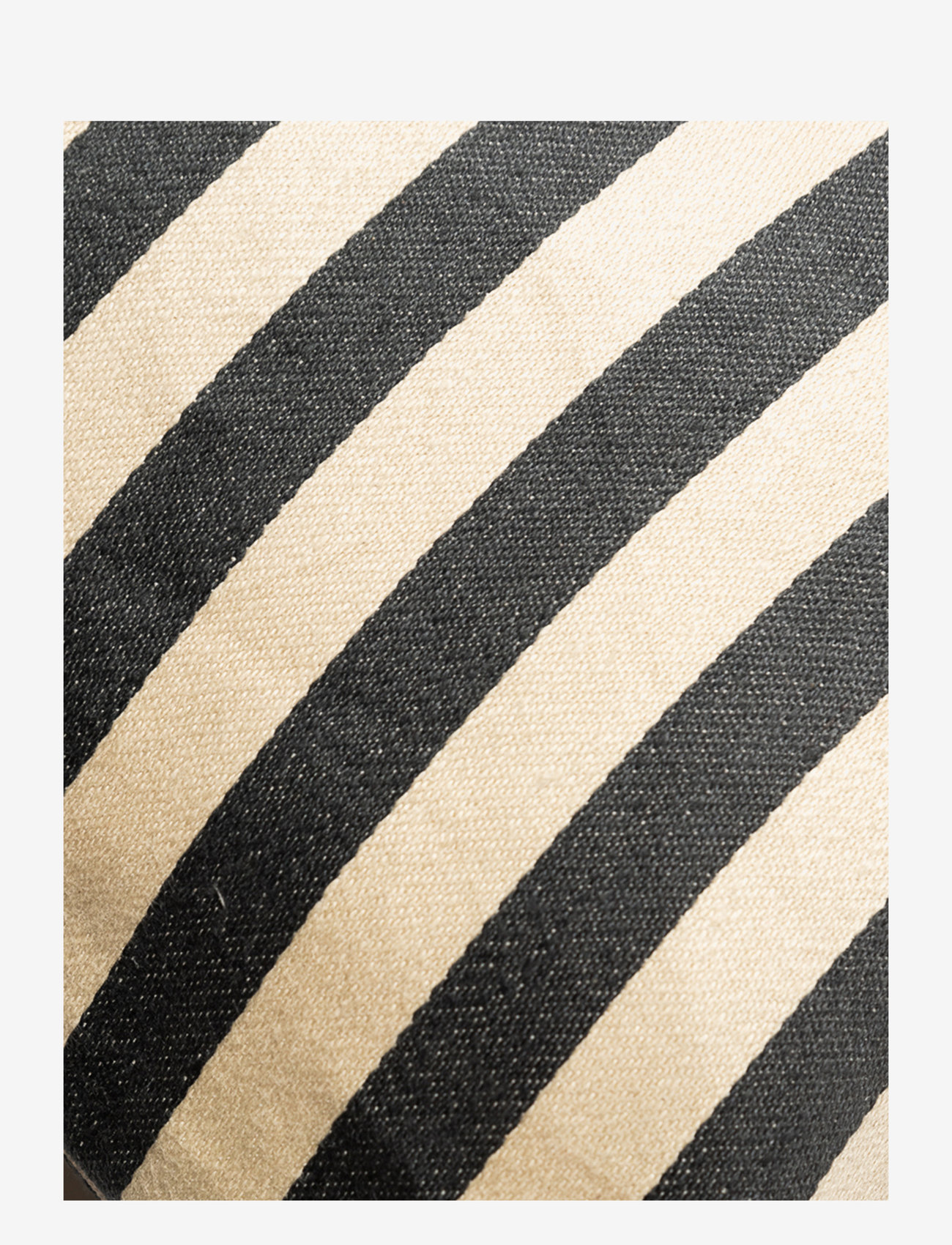 LINUM - AMALFI CUSHION COVER - dekoratīvas spilvendrānas - dark charcoal grey - 1