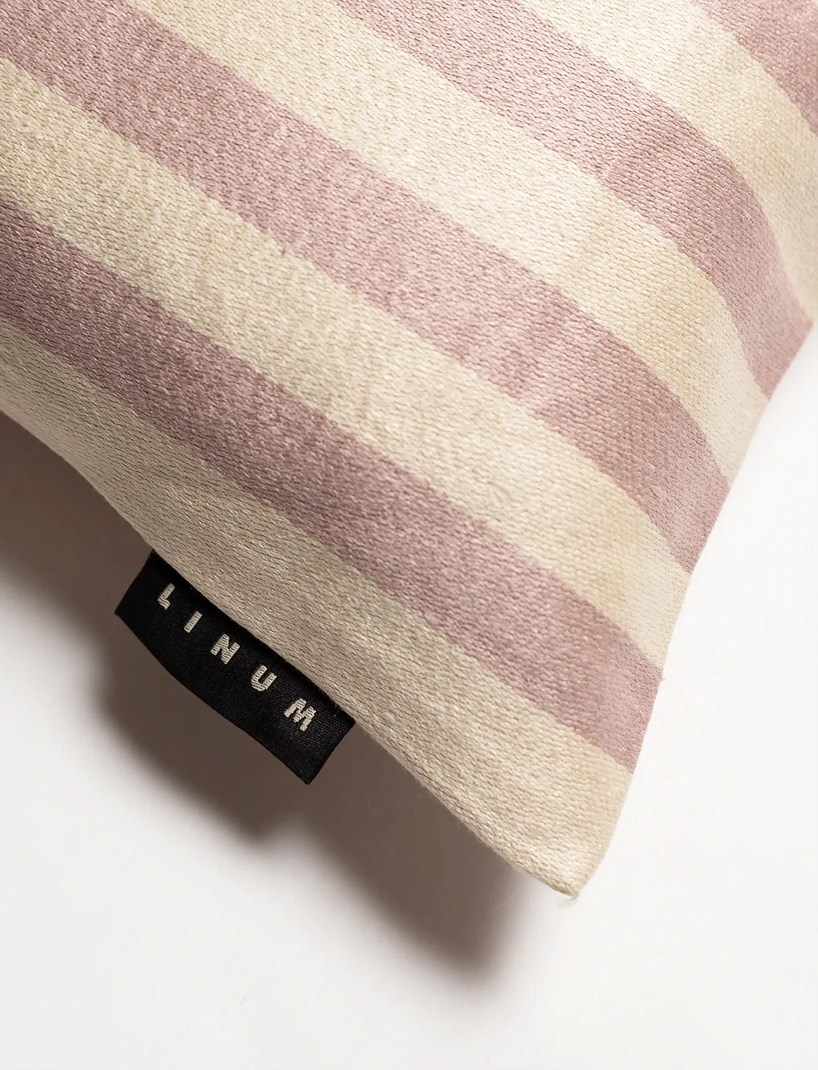 LINUM - AMALFI CUSHION COVER - kuddfodral - dusty pink - 2