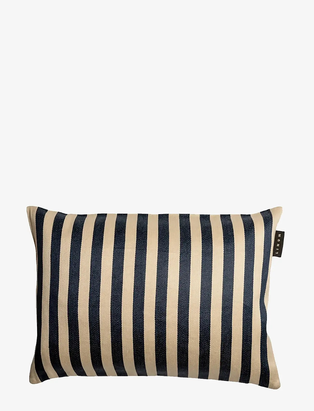 LINUM - AMALFI Cushion cover - cushion covers - ink blue - 0
