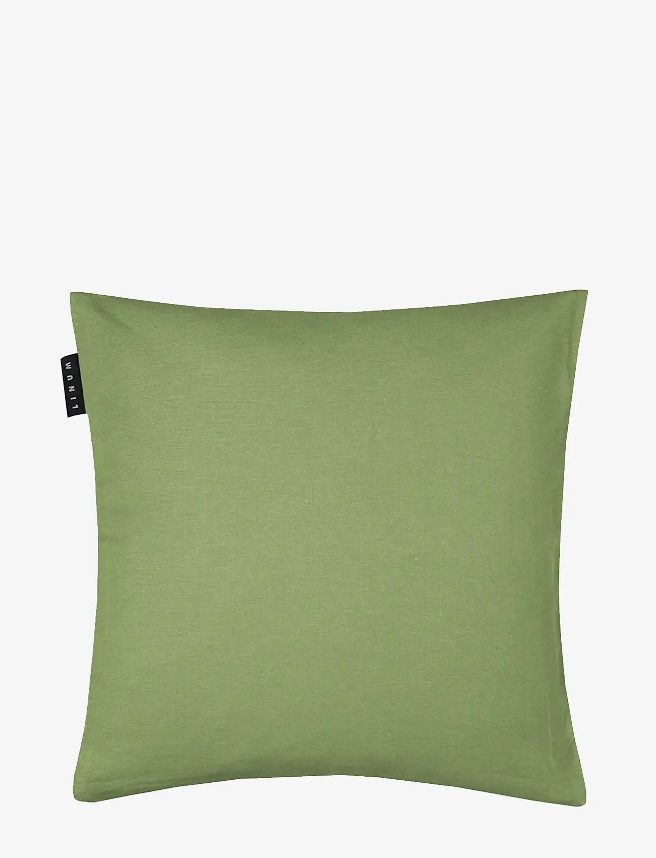 LINUM - ANNABELL Cushion cover - kuddfodral - moss green - 1
