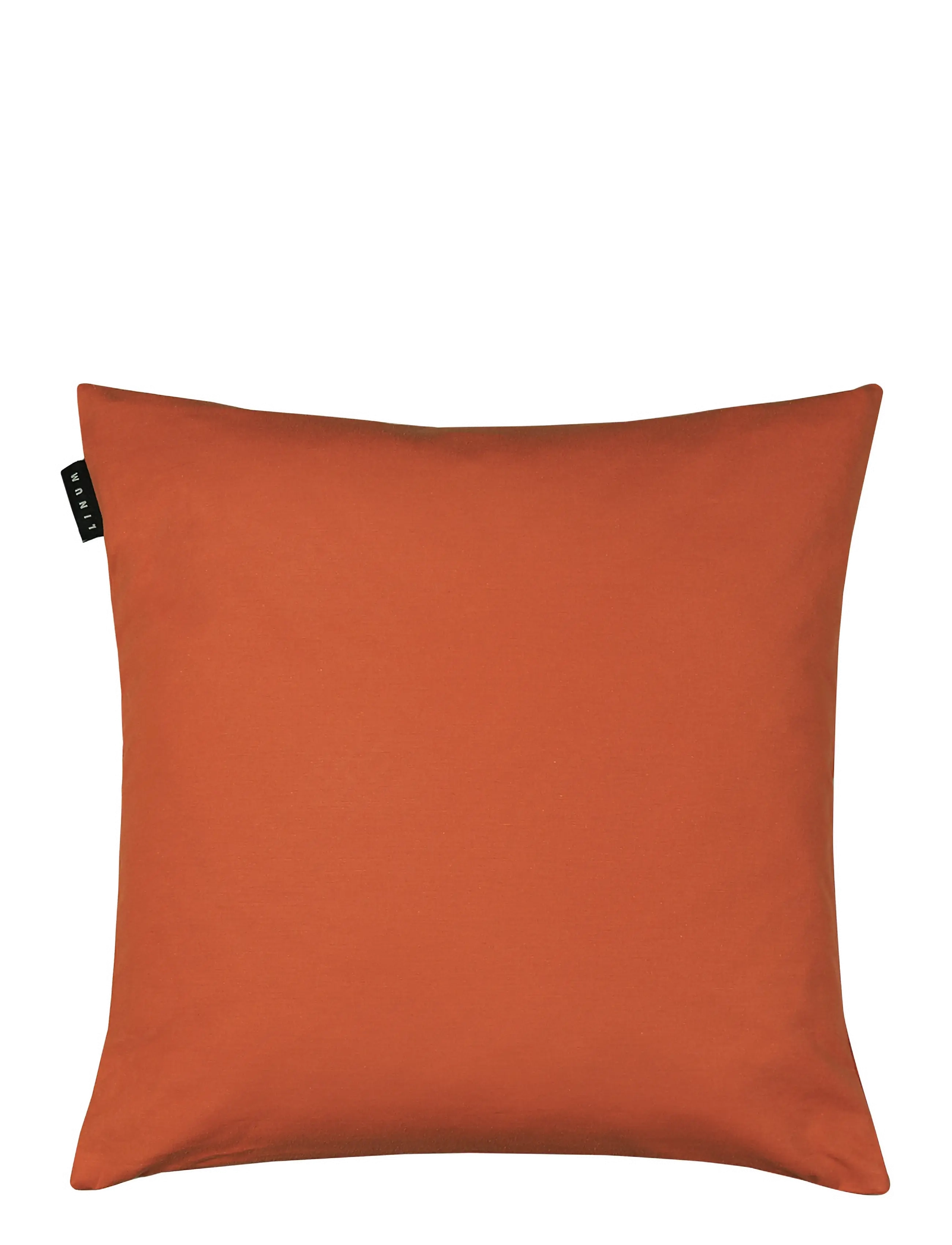 LINUM ANNABELL CUSHION COVER - Pudebetræk - RUSTY ORANGE / red