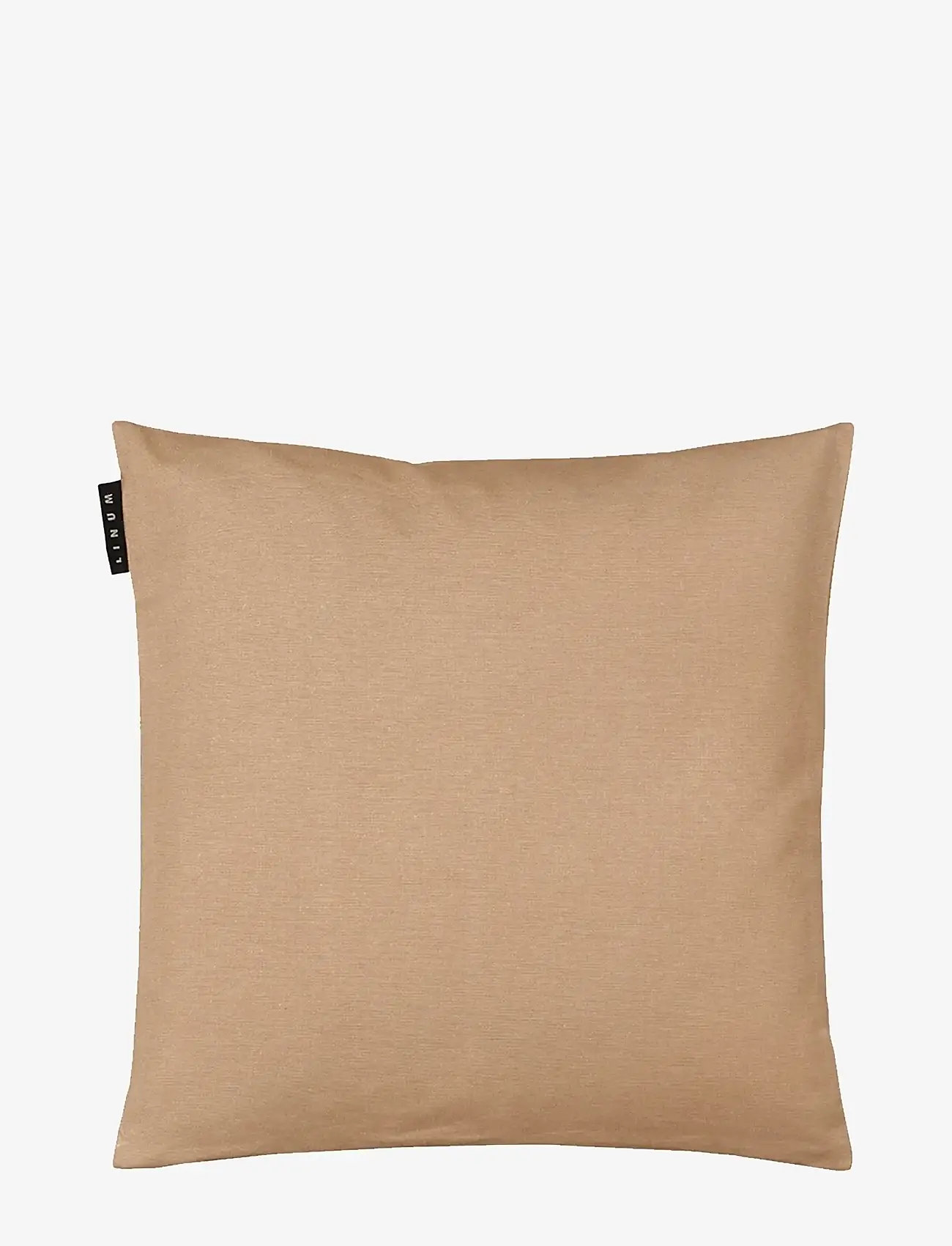 LINUM - ANNABELL Cushion cover - pudebetræk - camel brown - 0