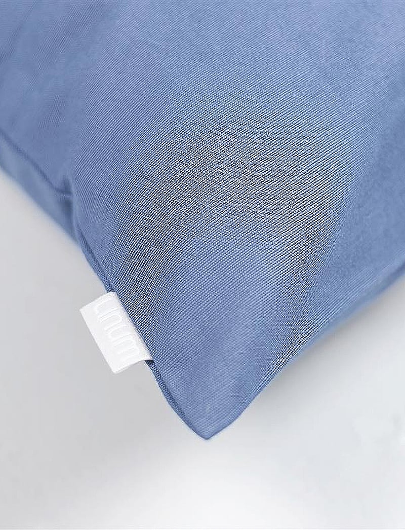 LINUM - ANNABELL CUSHION COVER - køb efter pris - grey tempest blue - 1