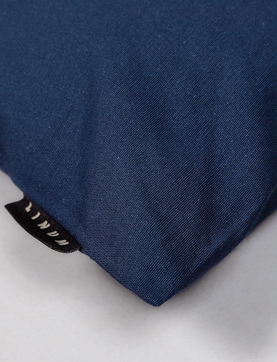 LINUM - ANNABELL CUSHION COVER - padjakatted - indigo blue - 0