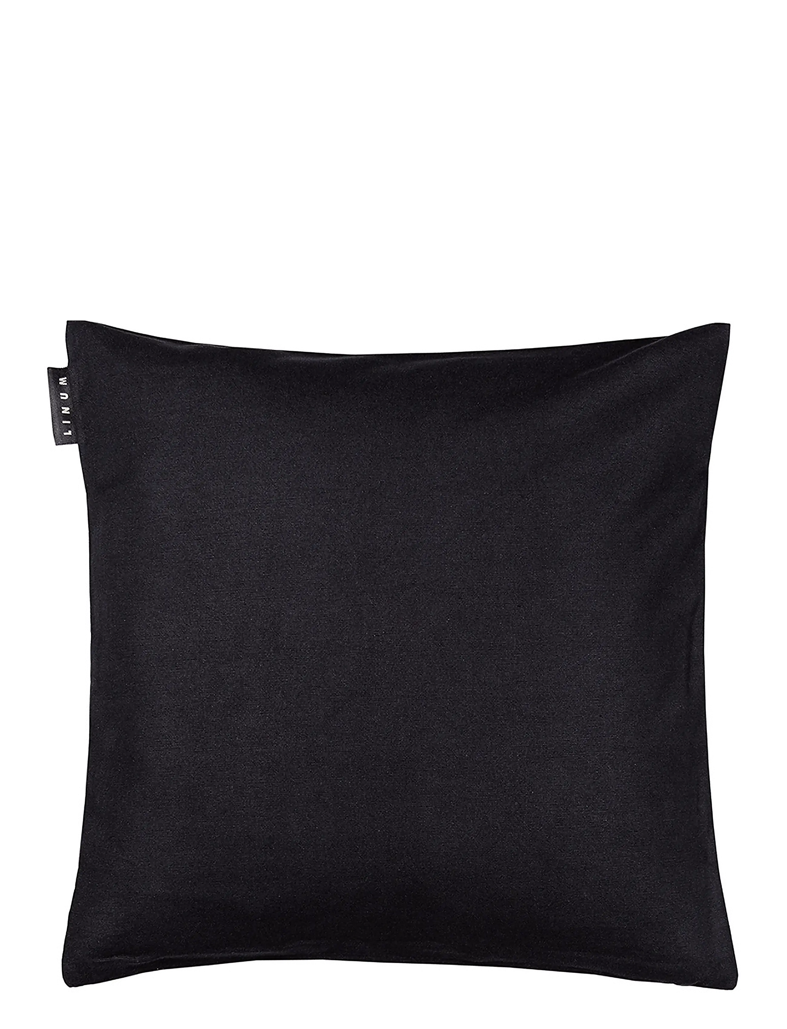 LINUM ANNABELL CUSHION COVER - Alla produkter - BLACK / black