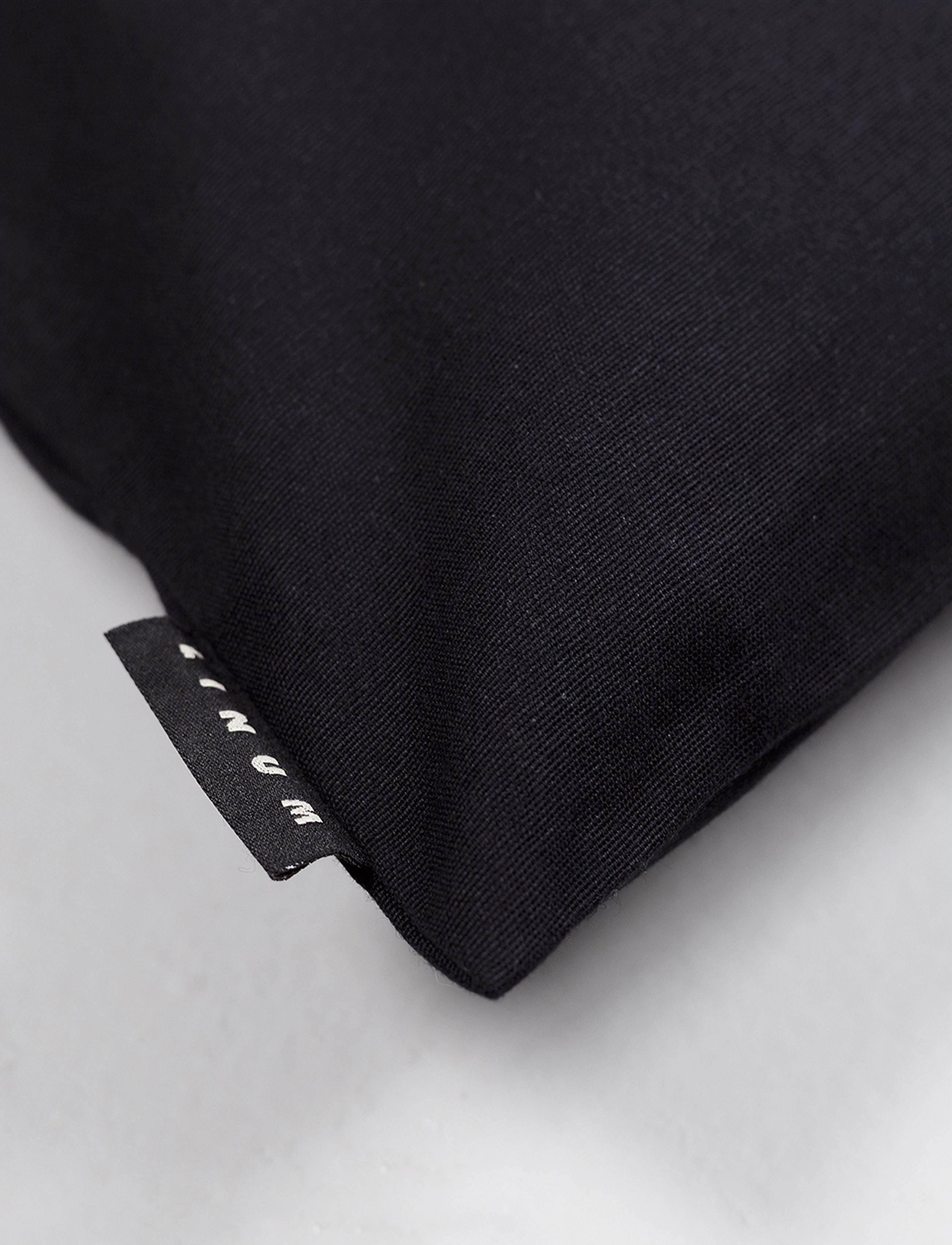 LINUM - ANNABELL CUSHION COVER - kissenbezüge - black - 0