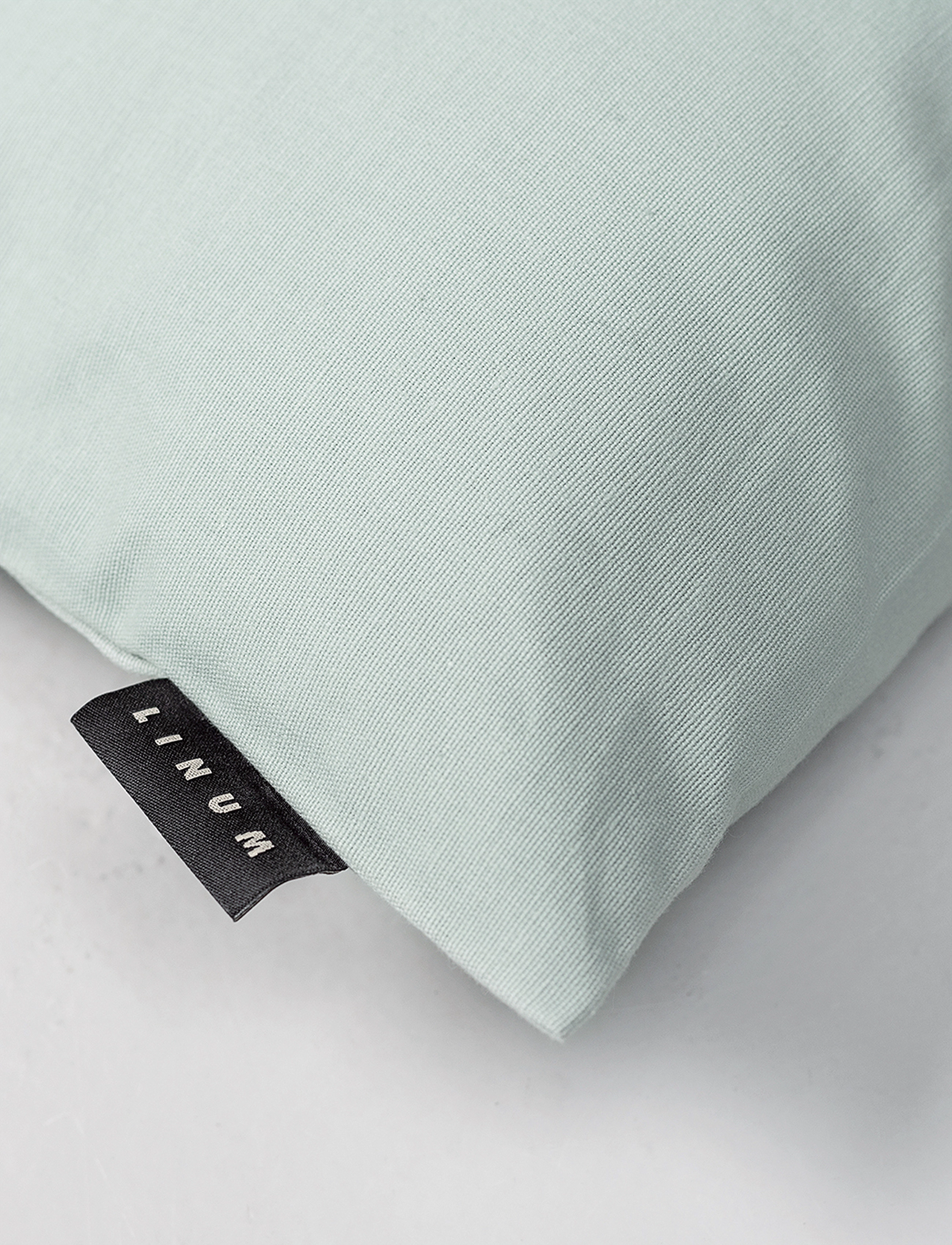 LINUM Annabell Cushion Cover, 50X50 cm, Cushions & Blankets, Grün - Covers, Homeware