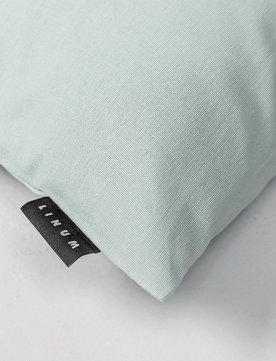 LINUM - ANNABELL CUSHION COVER - kissenbezüge - light ice green - 0