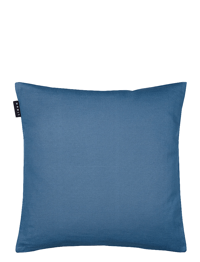 LINUM - ANNABELL CUSHION COVER - køb efter pris - deep sea blue - 0