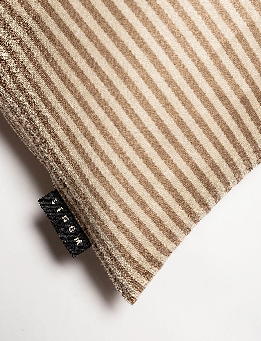LINUM - CALCIO CUSHION COVER - kissenbezüge - camel brown - 1