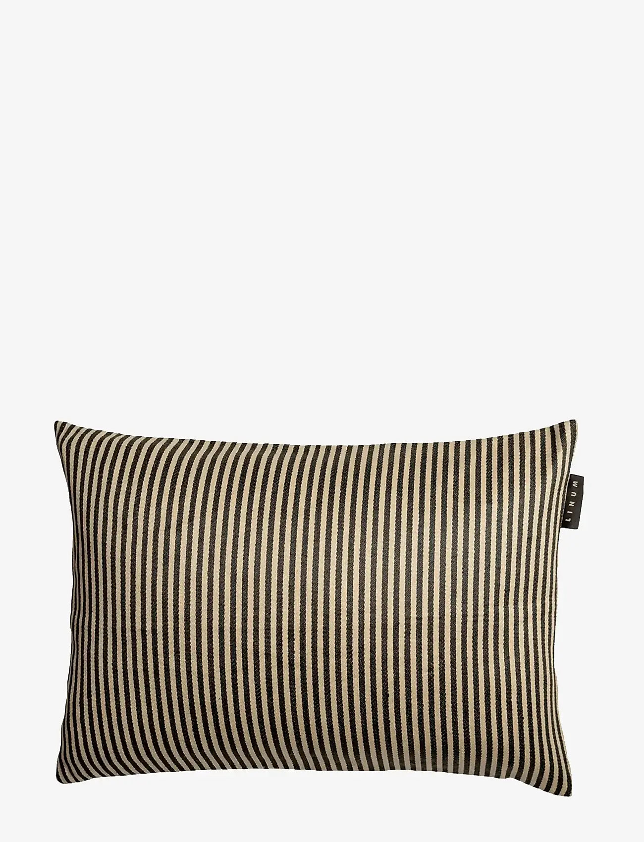 LINUM - CALCIO CUSHION COVER - dark charcoal grey - 0