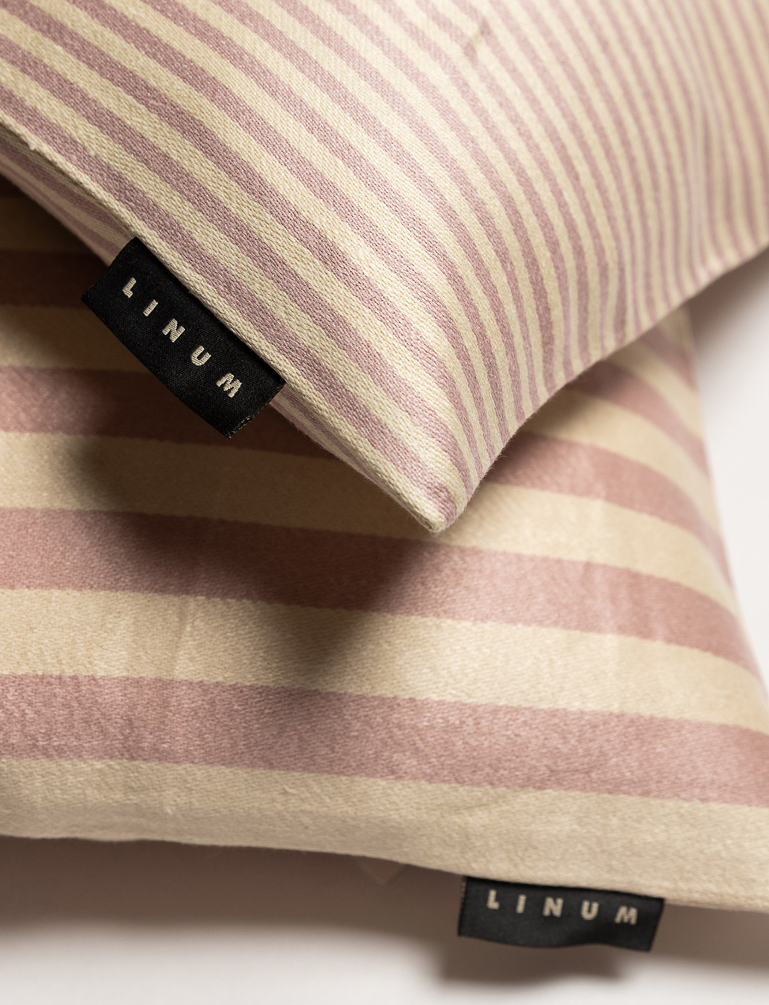 LINUM Calcio Cushion Cover, 35X50 cm, Cushions & Blankets, Rosa - Covers, Homeware