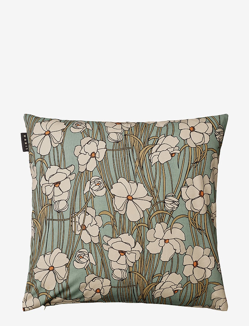 LINUM - JAZZ CUSHION COVER - pudebetræk - grey green - 0