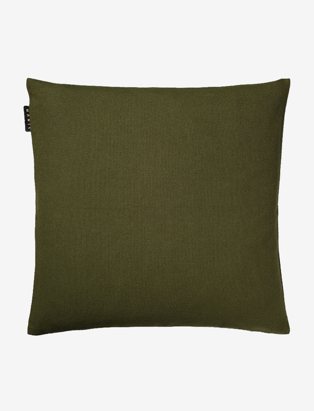 LINUM - PEPPER CUSHION COVER - køb efter pris - dark olive green - 0