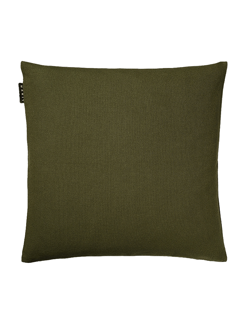LINUM - PEPPER CUSHION COVER - køb efter pris - dark olive green - 0