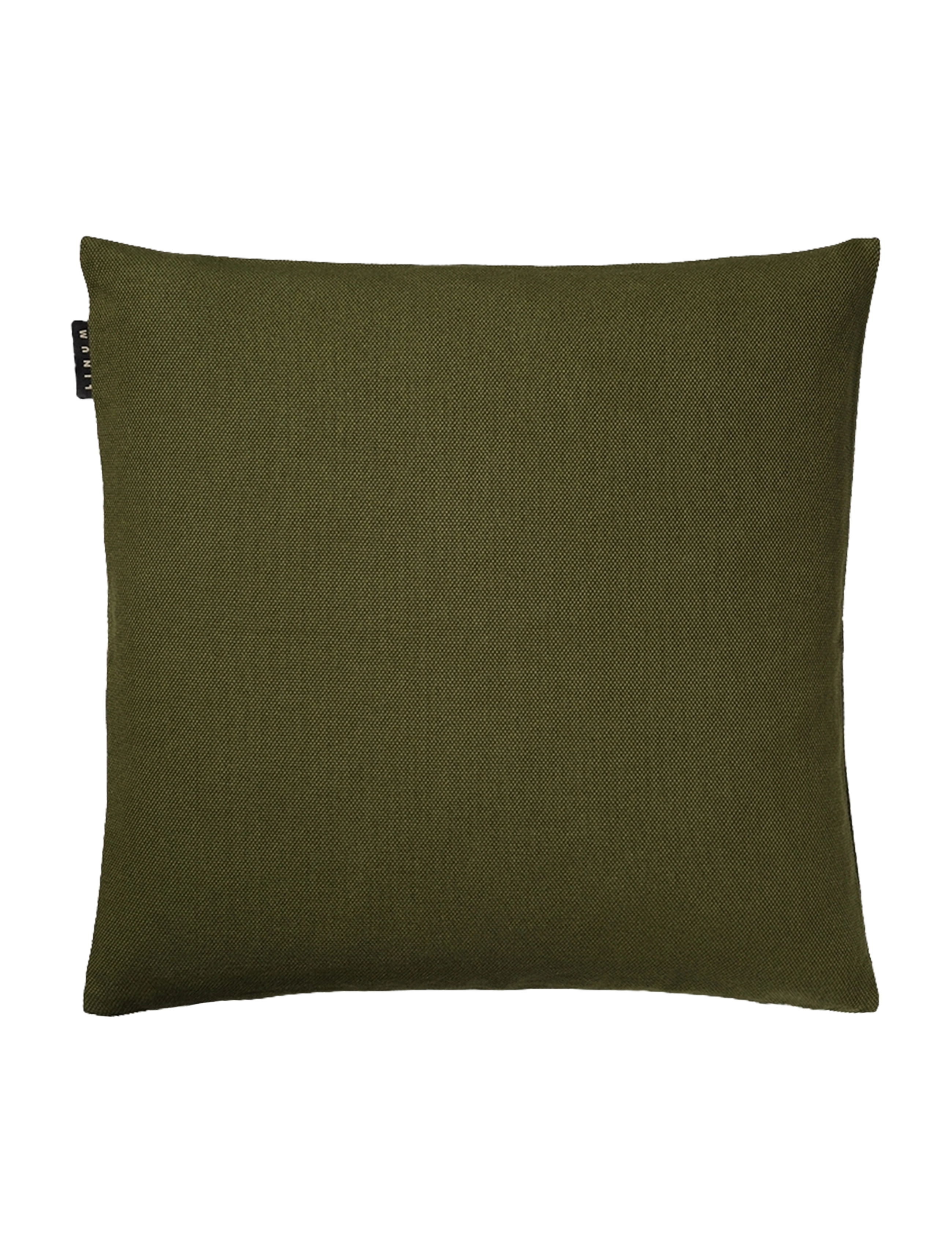LINUM PEPPER CUSHION COVER - Visa allt - DARK OLIVE GREEN / green