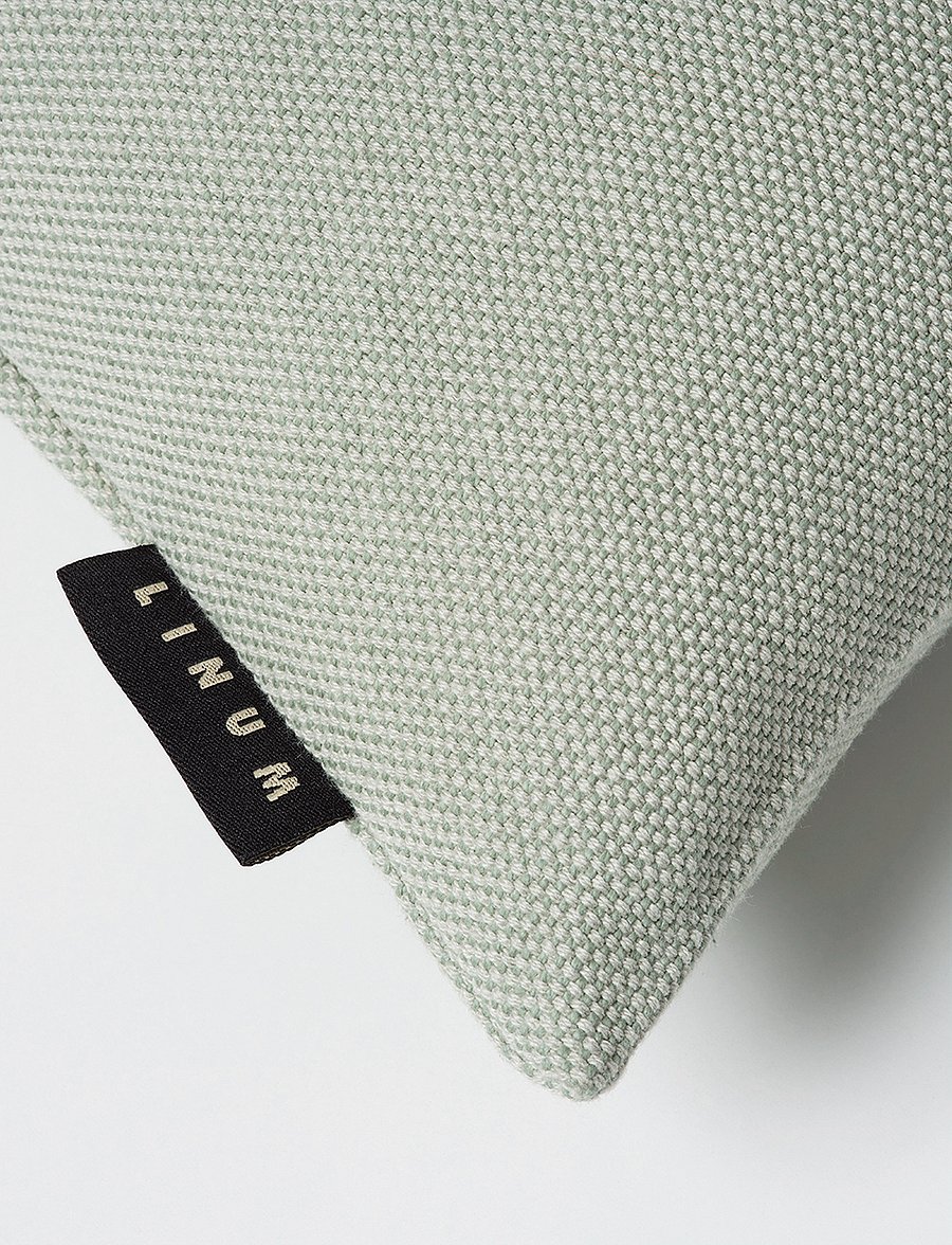 LINUM - PEPPER CUSHION COVER - madalaimad hinnad - light ice green - 1