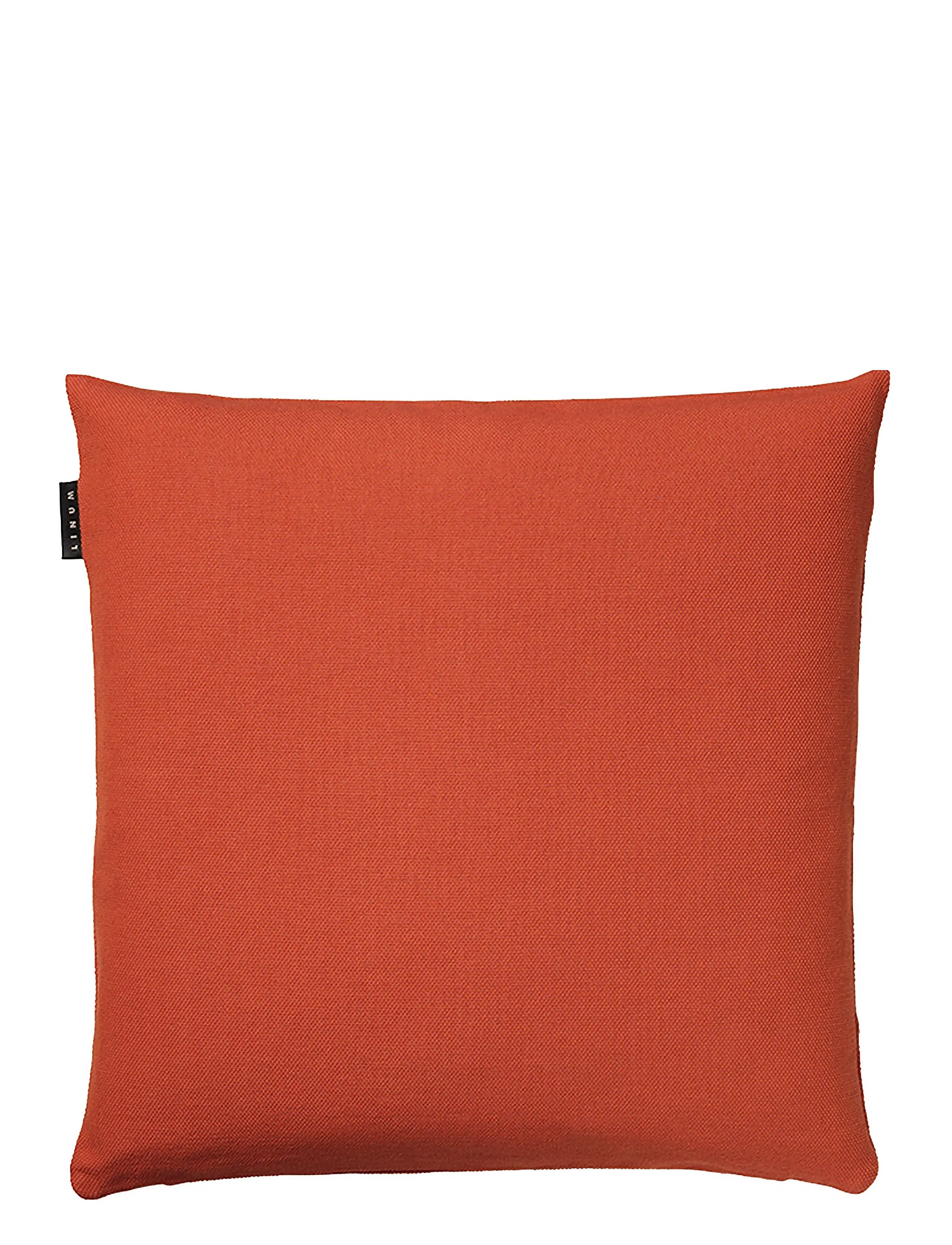 LINUM PEPPER CUSHION COVER - Tekstiler - RUSTY ORANGE / red