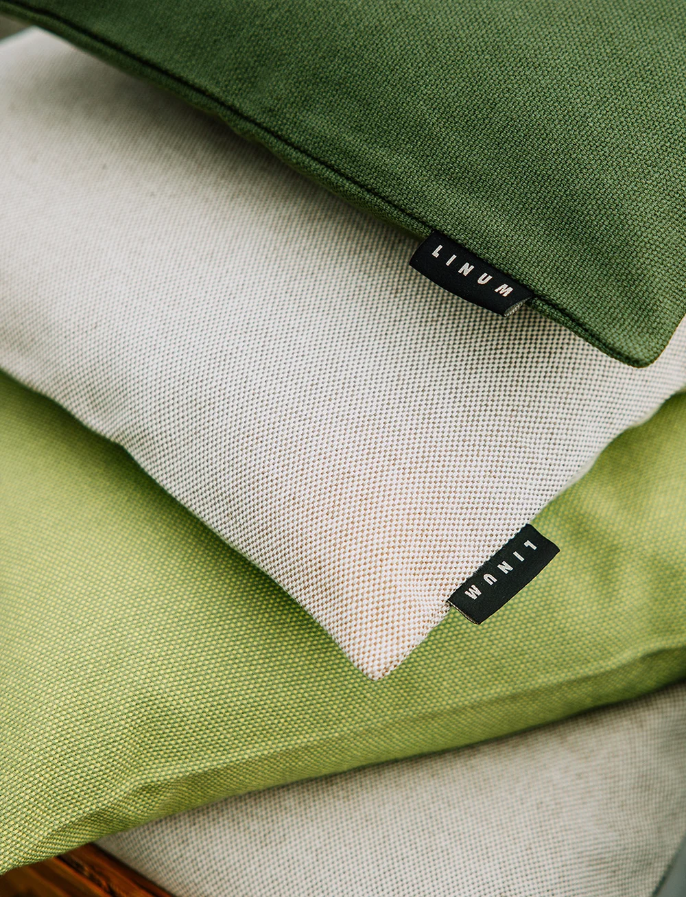 LINUM - PEPPER CUSHION COVER - sorteren op prijs - dark mole brown - 3