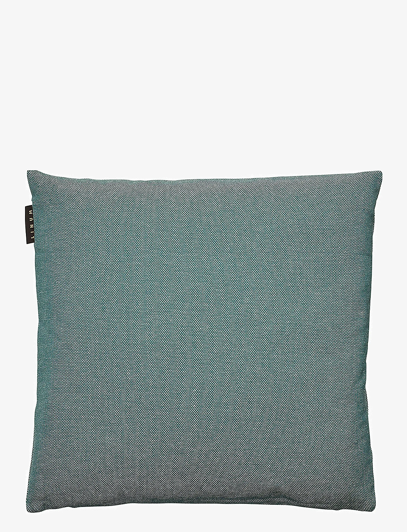 LINUM - PEPPER CUSHION COVER - köp efter pris - dark grey turquoise - 0