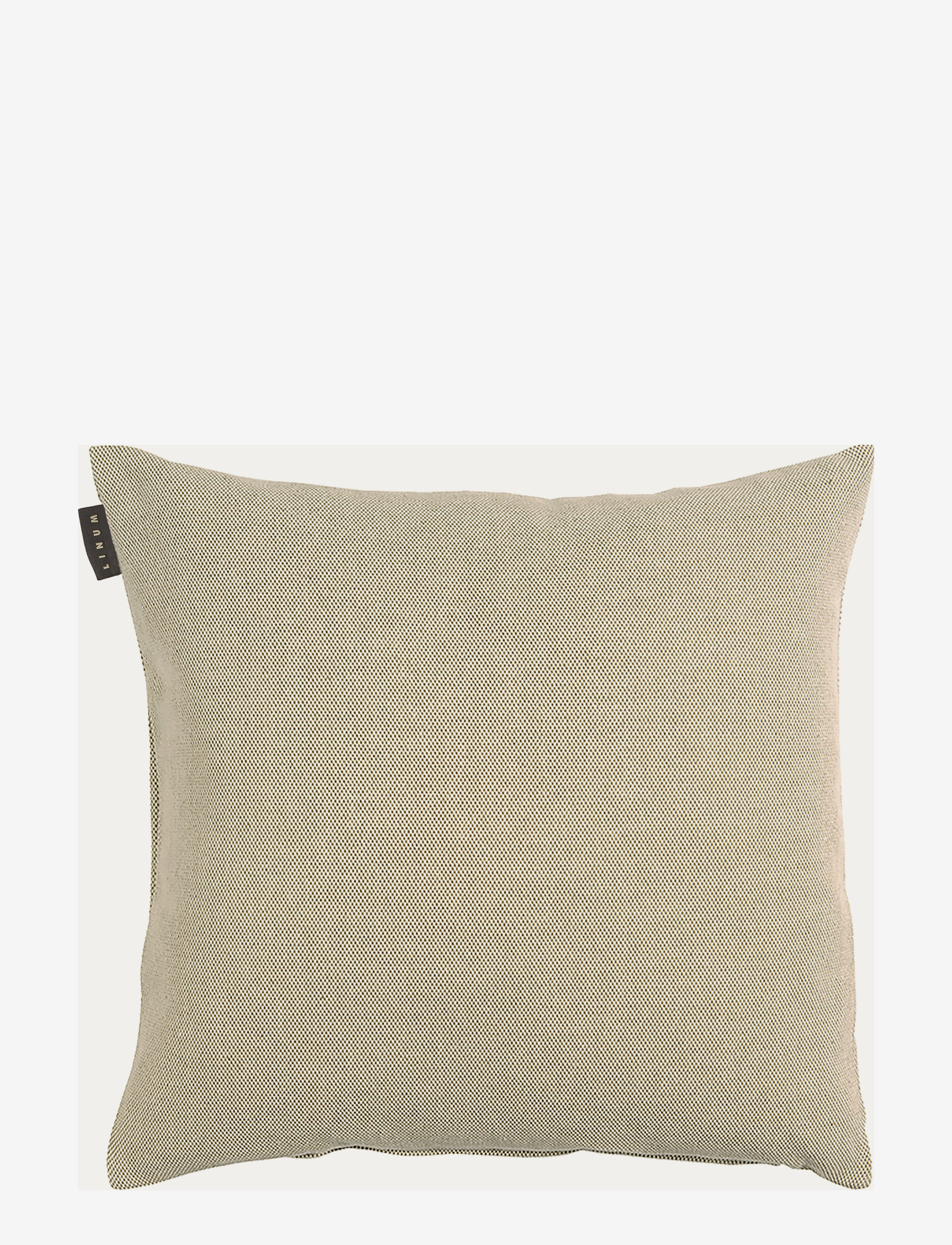 LINUM PEPPER CUSHION COVER - Kampanj - BRONZE BROWN / beige