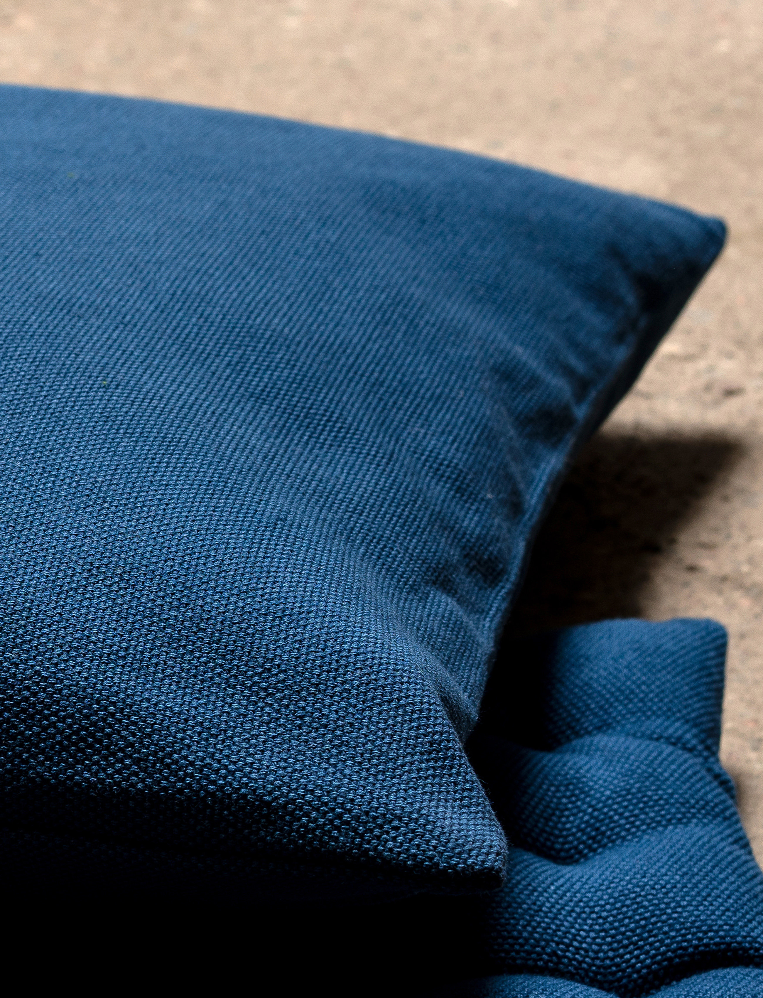 LINUM - PEPPER CUSHION COVER - laveste priser - indigo blue - 1