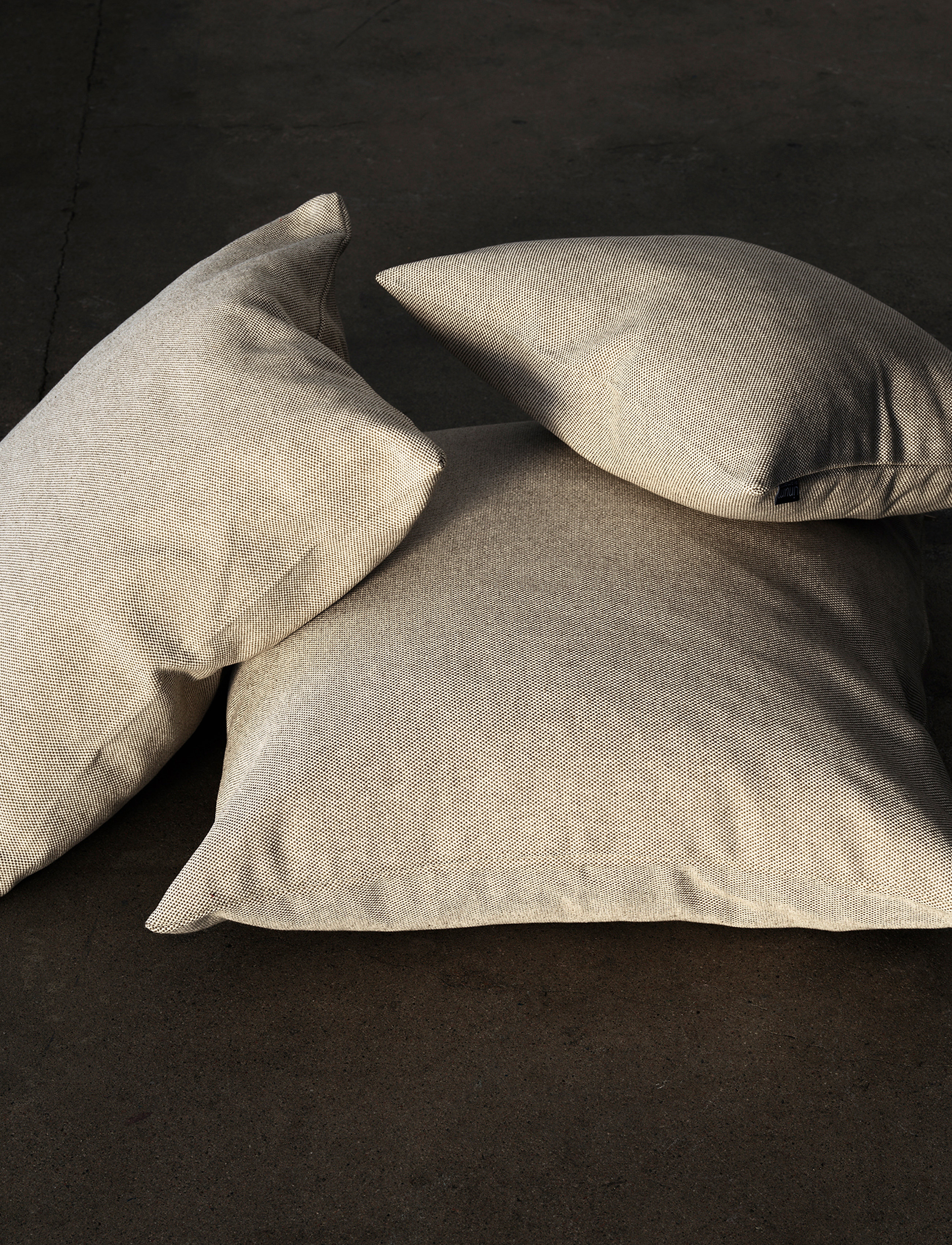 LINUM - PEPPER CUSHION COVER - laveste priser - indigo blue - 3