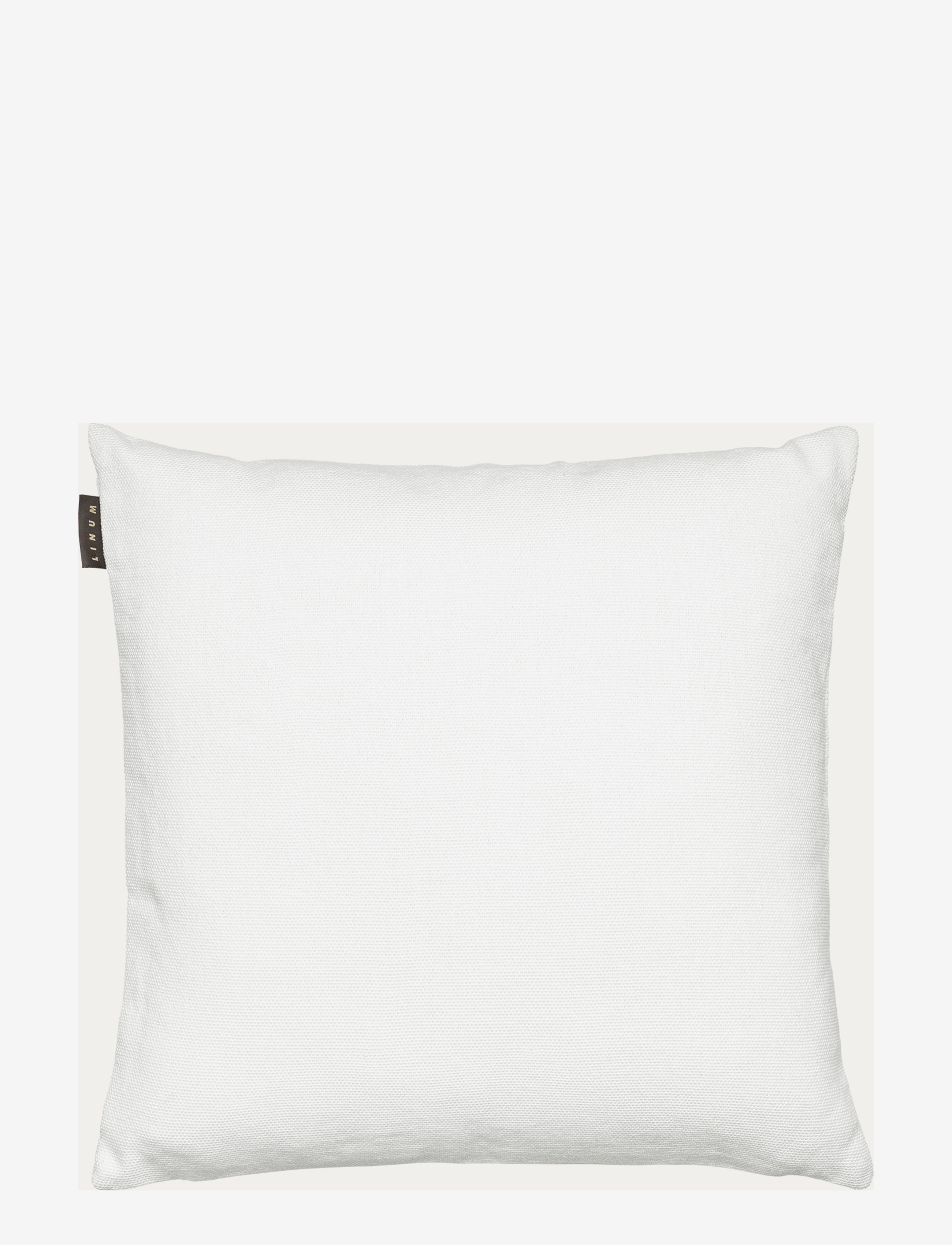 LINUM PEPPER CUSHION COVER - Dekoratīvās spilvendrānas - WHITE / white