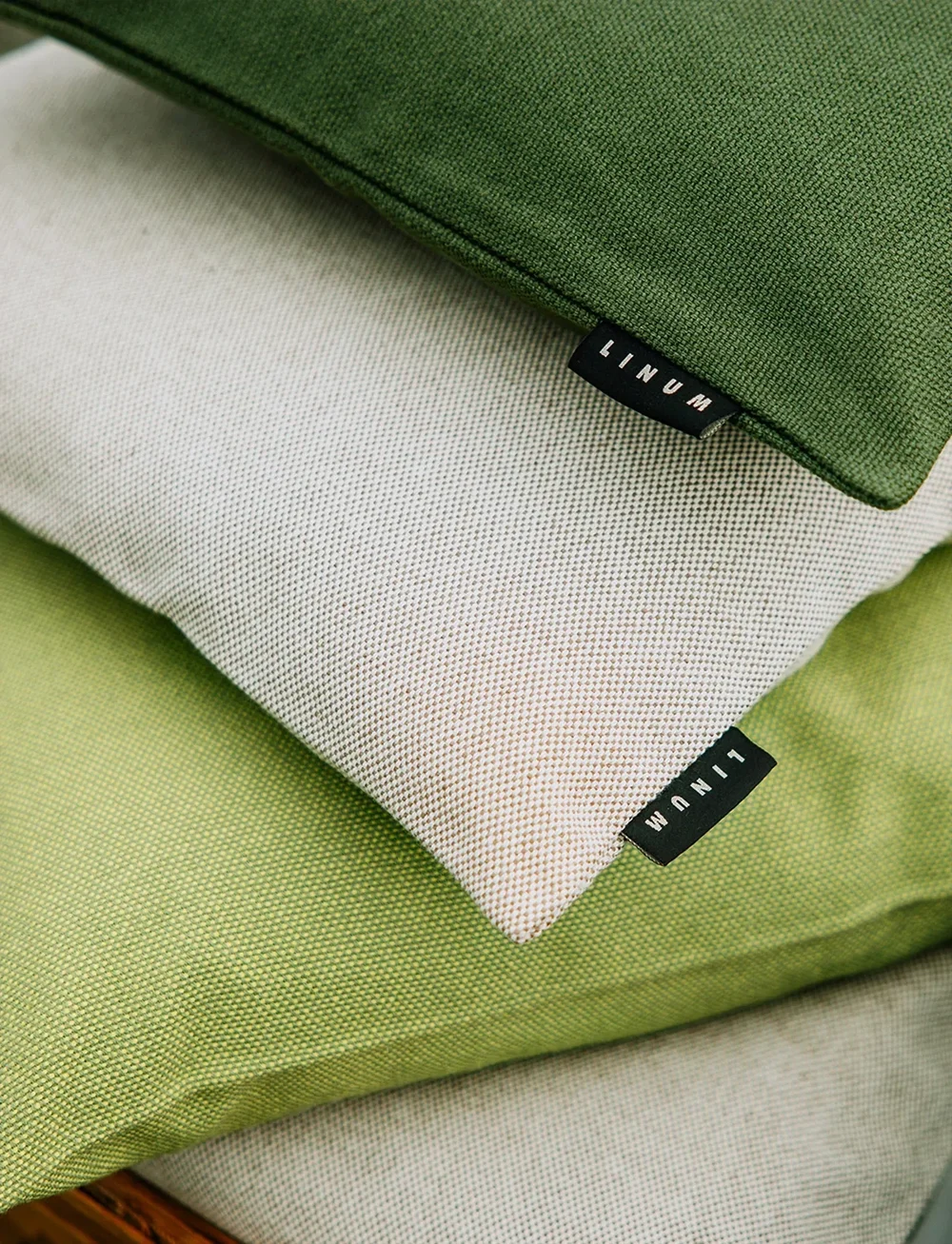 LINUM - PEPPER Cushion cover - köp efter pris - camel brown - 2