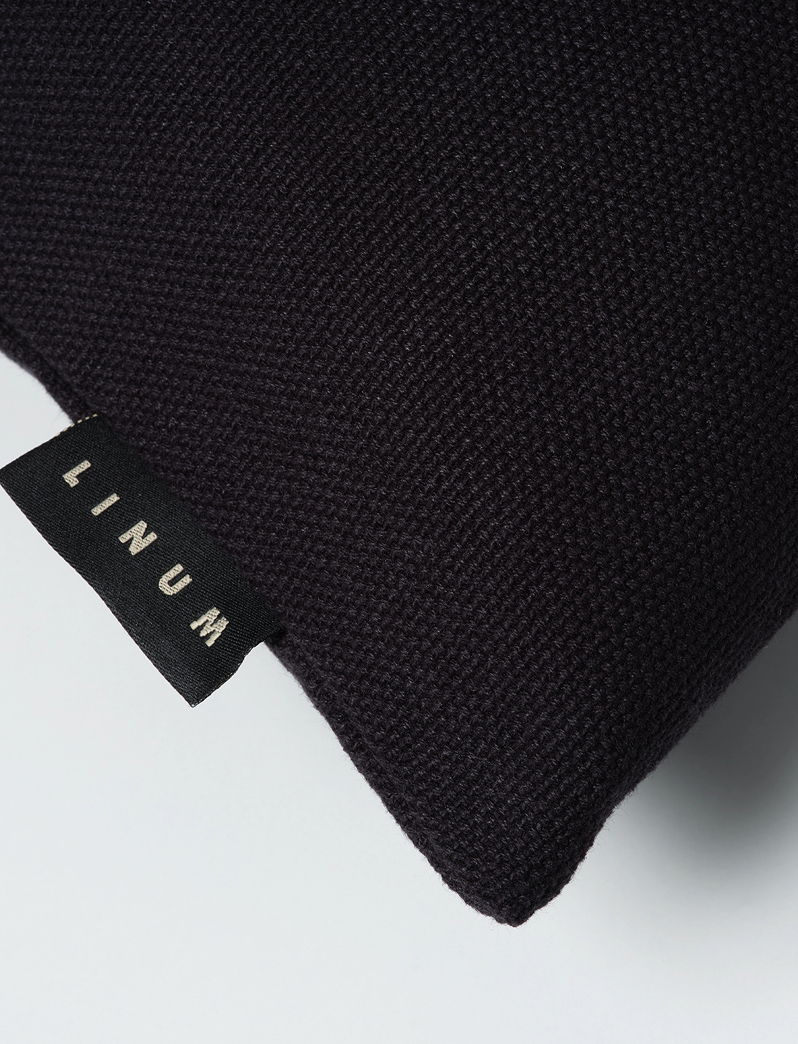 LINUM - PEPPER CUSHION COVER - lowest prices - true black - 1