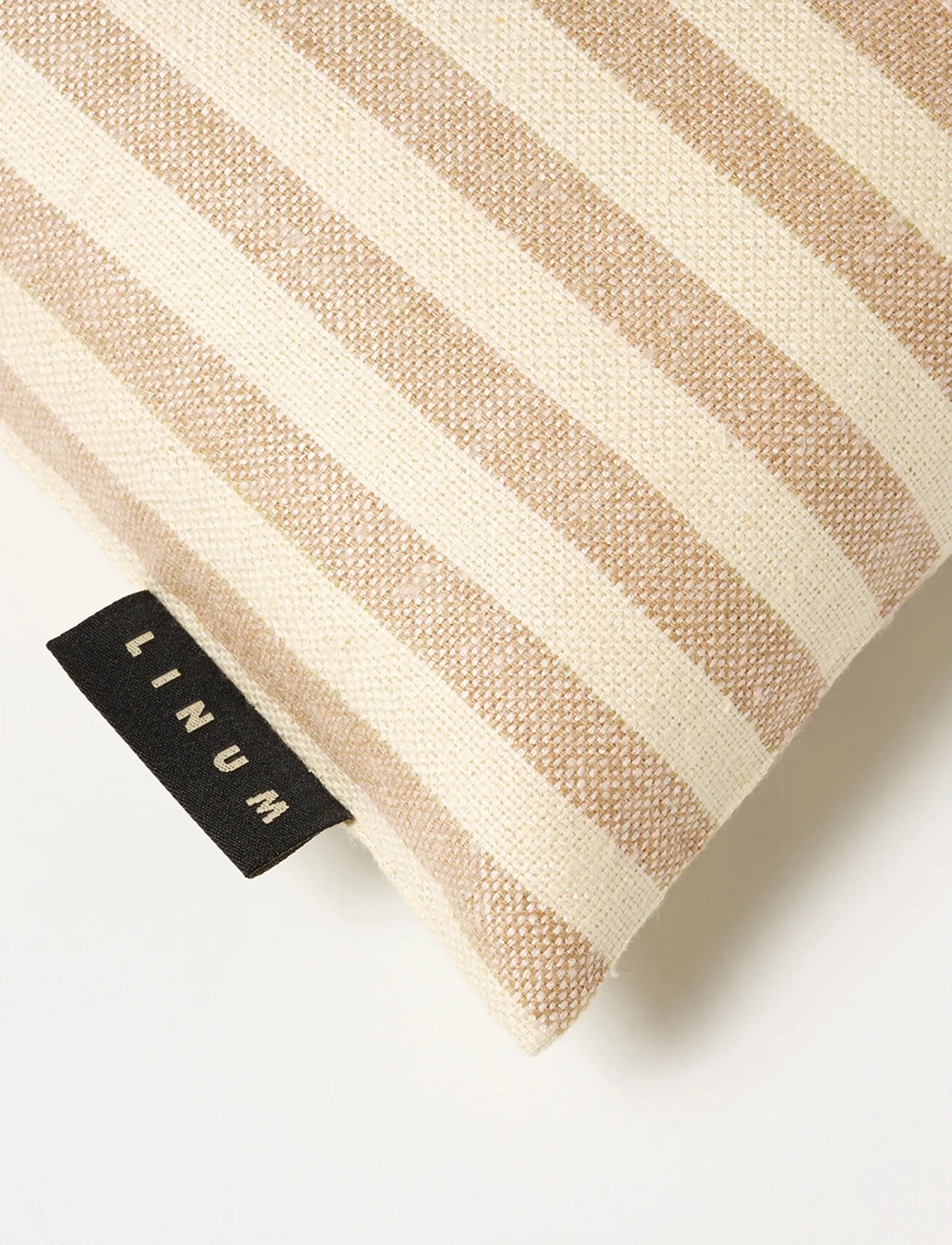 LINUM - PIRLO CUSHION COVER - padjakatted - camel brown - 2