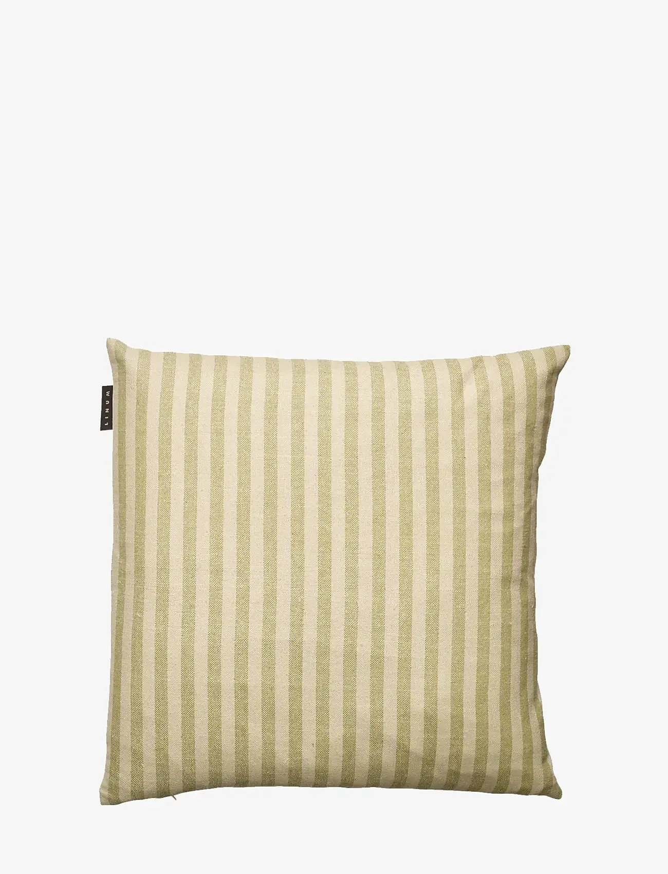 LINUM - PIRLO CUSHION COVER 50X50 CM - cushion covers - soft grey green - 0