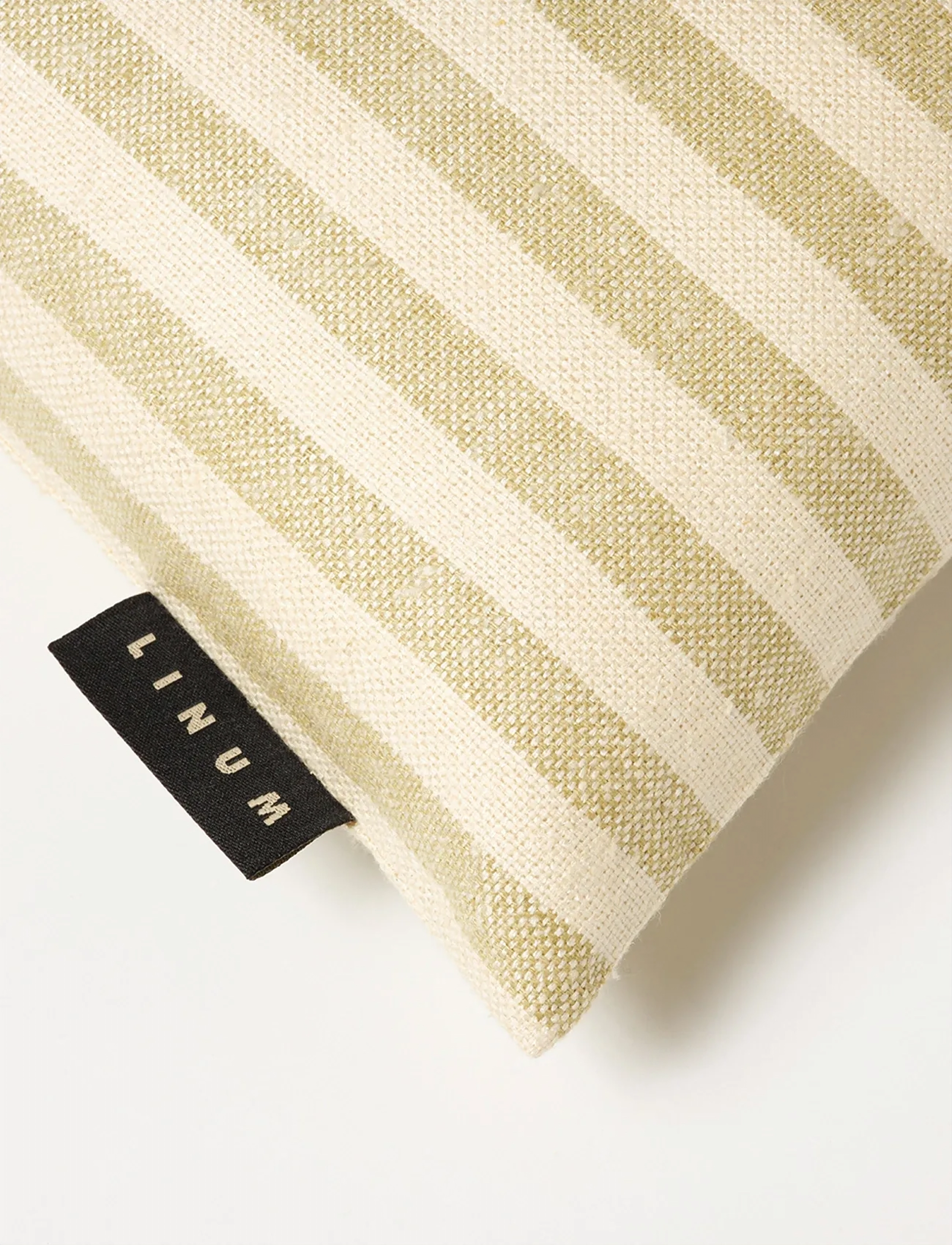 LINUM - PIRLO CUSHION COVER 50X50 CM - padjakatted - soft grey green - 1
