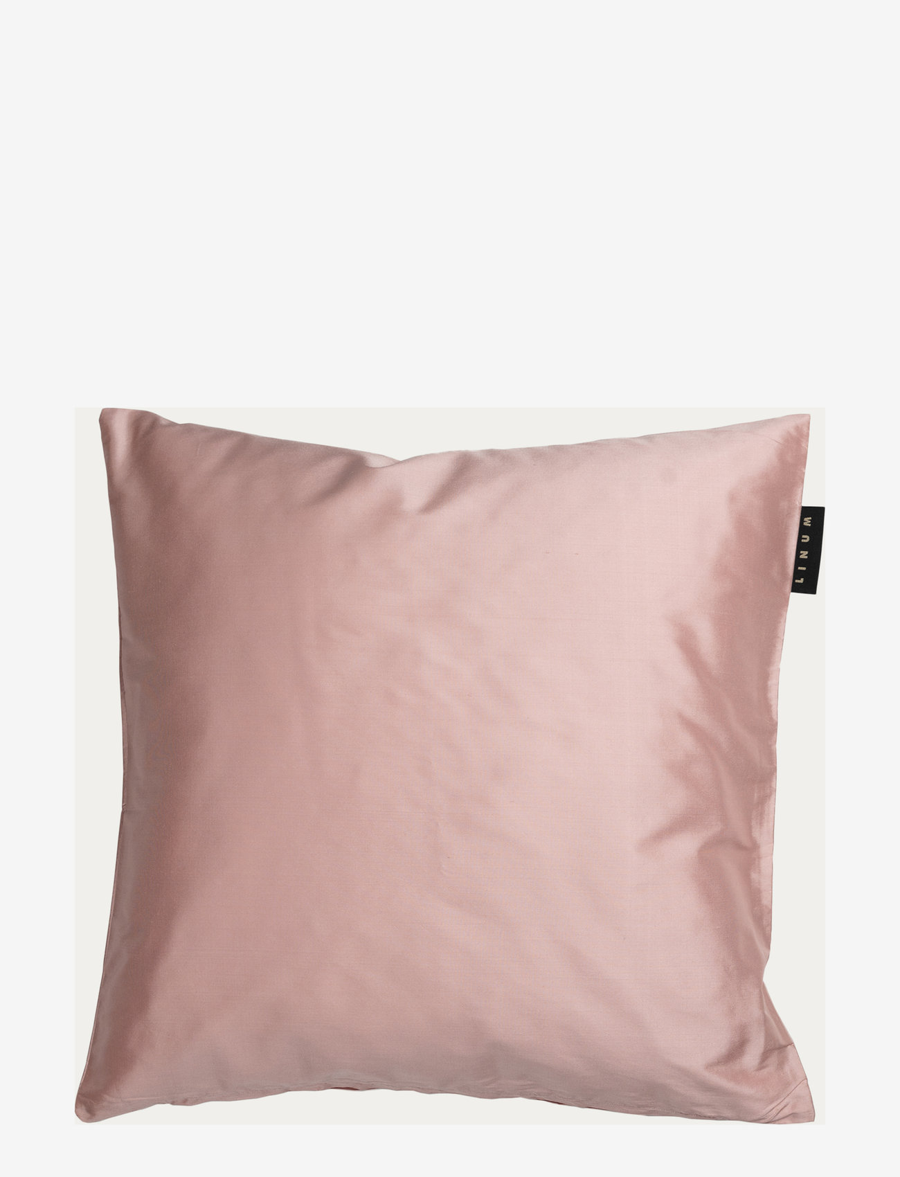 LINUM - SILK CUSHION COVER - pynteputer - dusty pink - 0