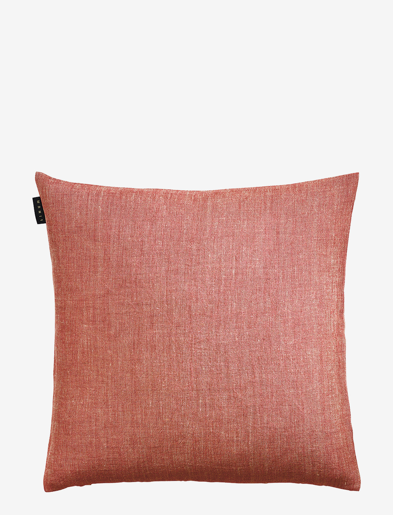 LINUM - VILLAGE CUSHION COVER - pynteputer - deep coral red - 0